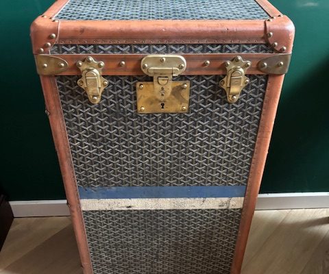 Goyard commode trunk Cartier