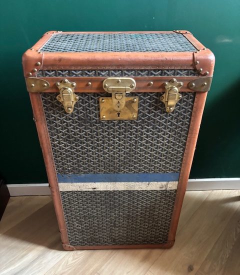 Goyard commode trunk Cartier
