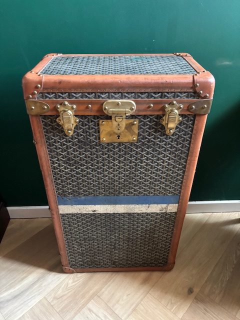 Goyard commode trunk Cartier
