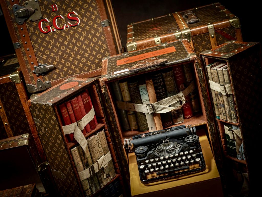 The vintage LV trunk collection